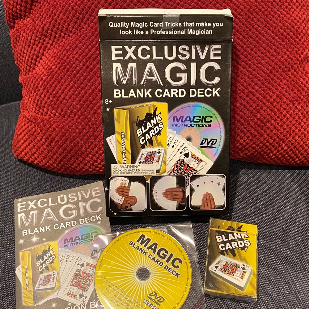 Card magic set ♠️♥️♣️♦️
